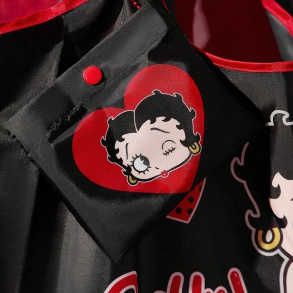 Betty Boop Black Tote Bag - Picture 2 of 4